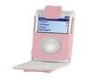 HAMA Pink leather "Bravo" transport case for 30/60 GB iPod Video